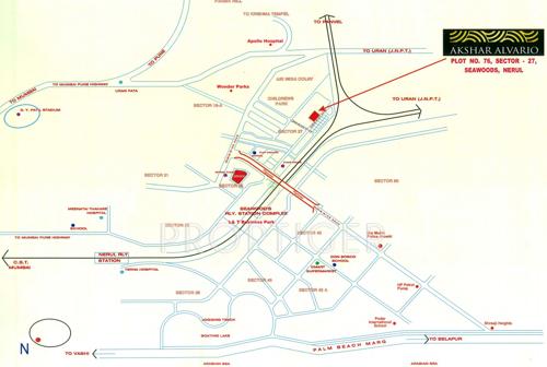 Images for Location Plan of Akshar Alvario alvario Images for Location Plan of Akshar Alvario