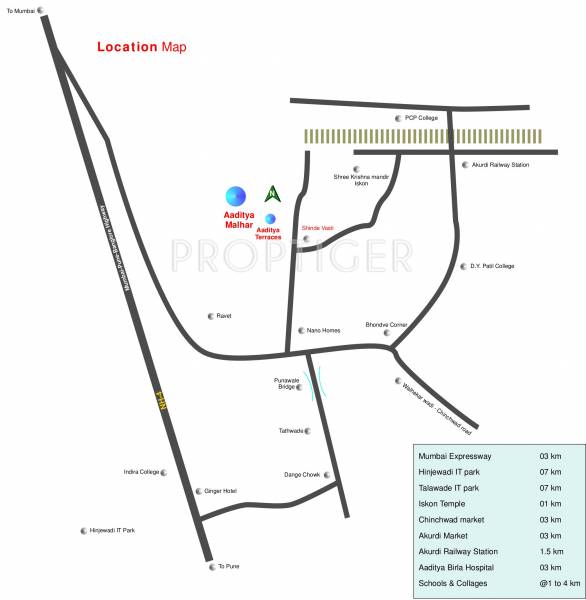 Images for Location Plan of Vakratund Aaditya Malhar