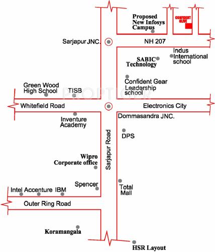  olive Images for Location Plan of Confident Olive