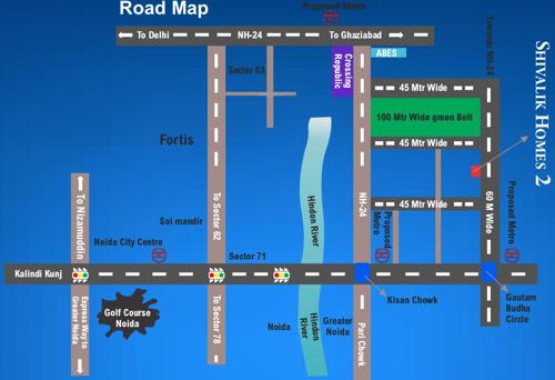  shivalik-homes-2 Images for Location Plan of Cosmos Shivalik Homes 2