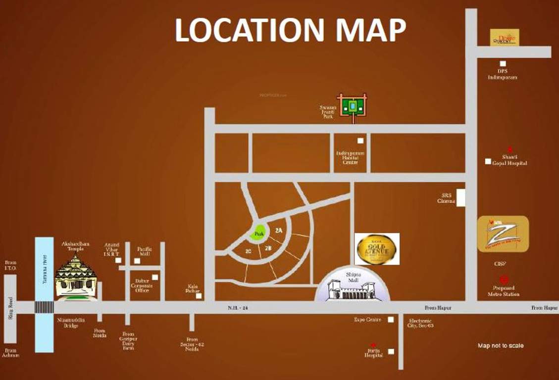 gold avenue Images for Location Plan of Saya Gold Avenue