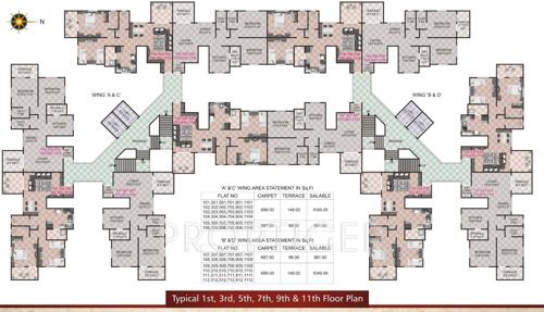 Images for Cluster Plan of Shree Anand Royal Court