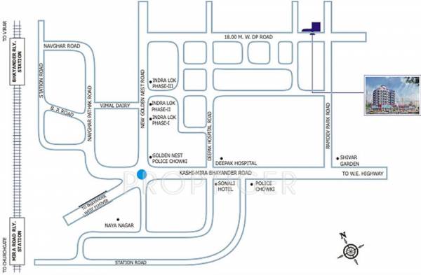 Images for Location Plan of PIL Krishna Dham