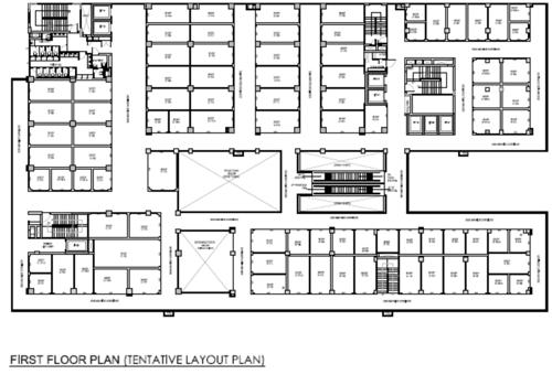 Images for Cluster Plan of Tapasya 70 Grandwalk Commercial