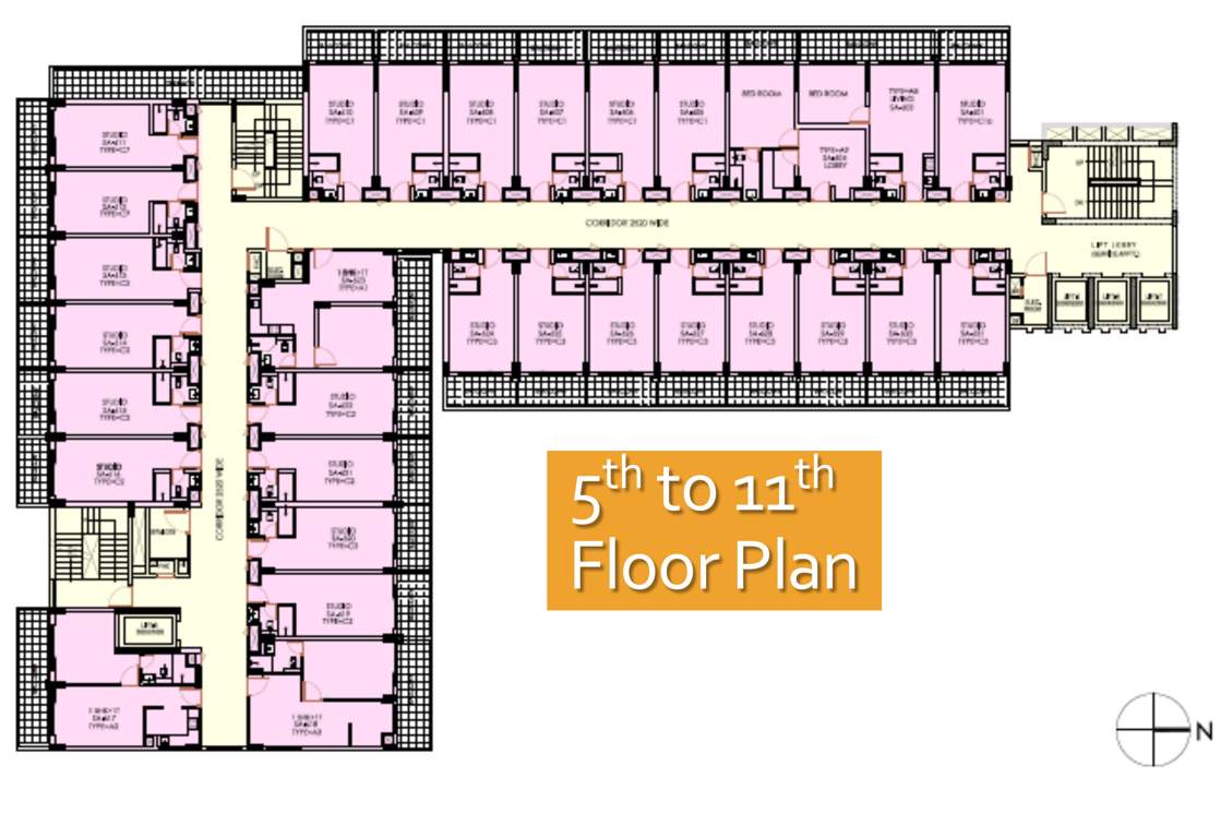 Images for Cluster Plan of Tapasya 70 Grandwalk Commercial