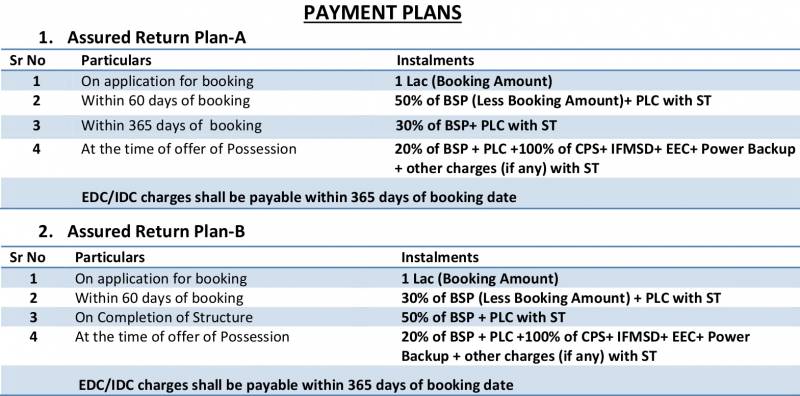 Images for Payment Plan of Tapasya 70 Grandwalk Commercial