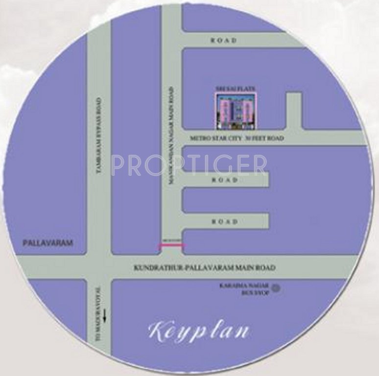 Images for Location Plan of Royal Prince Sri Sai Flats