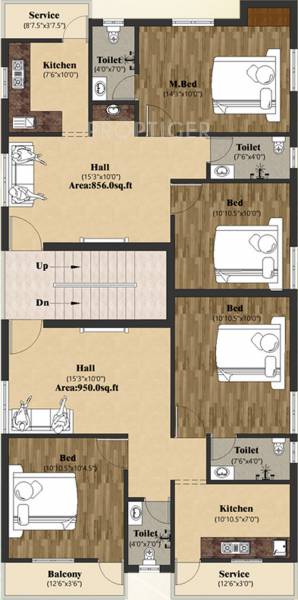 Images for Cluster Plan of Roshan Rafhan And Rasheed