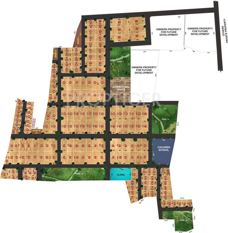 Images for Layout Plan of Bizpro Golden Mile Villa