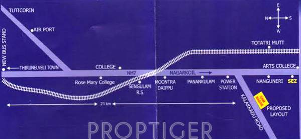 Location Plan periyar-realtors ram-nagar Location Plan