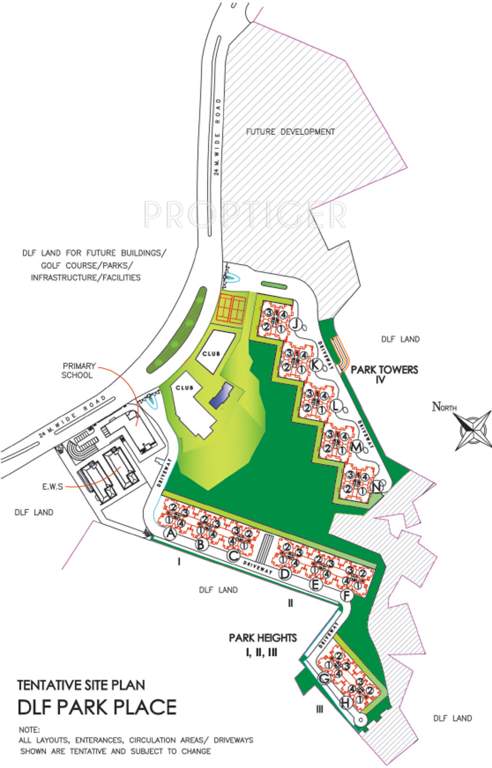park place Images for Layout Plan of DLF Park Place