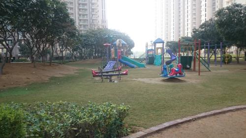 Children's play area park-place Children's play area