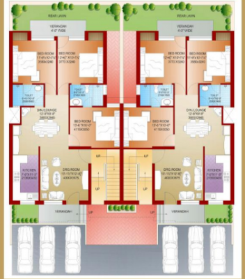  royale-floors Cluster Plan
