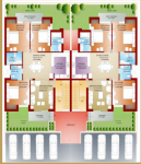  royale-floors Cluster Plan