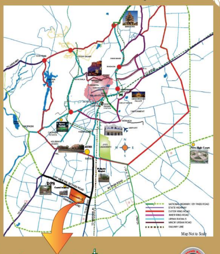 royale floors Location Plan