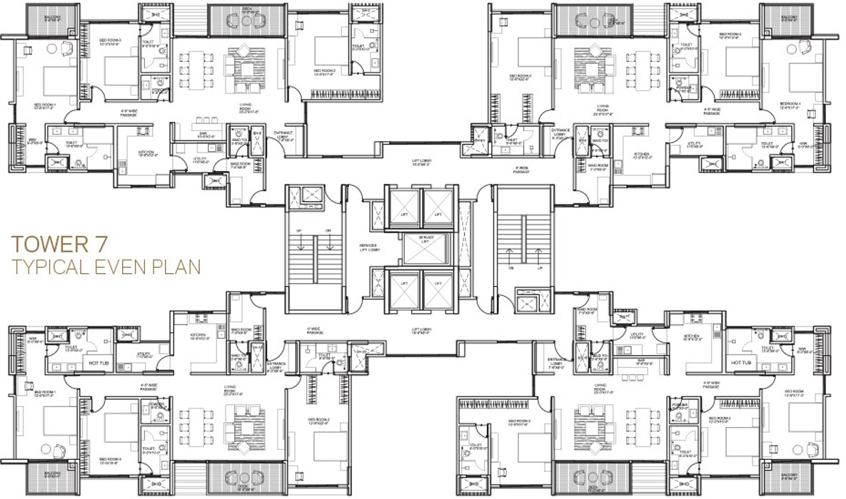 Images for Cluster Plan of ABIL Castle Royale Excellente