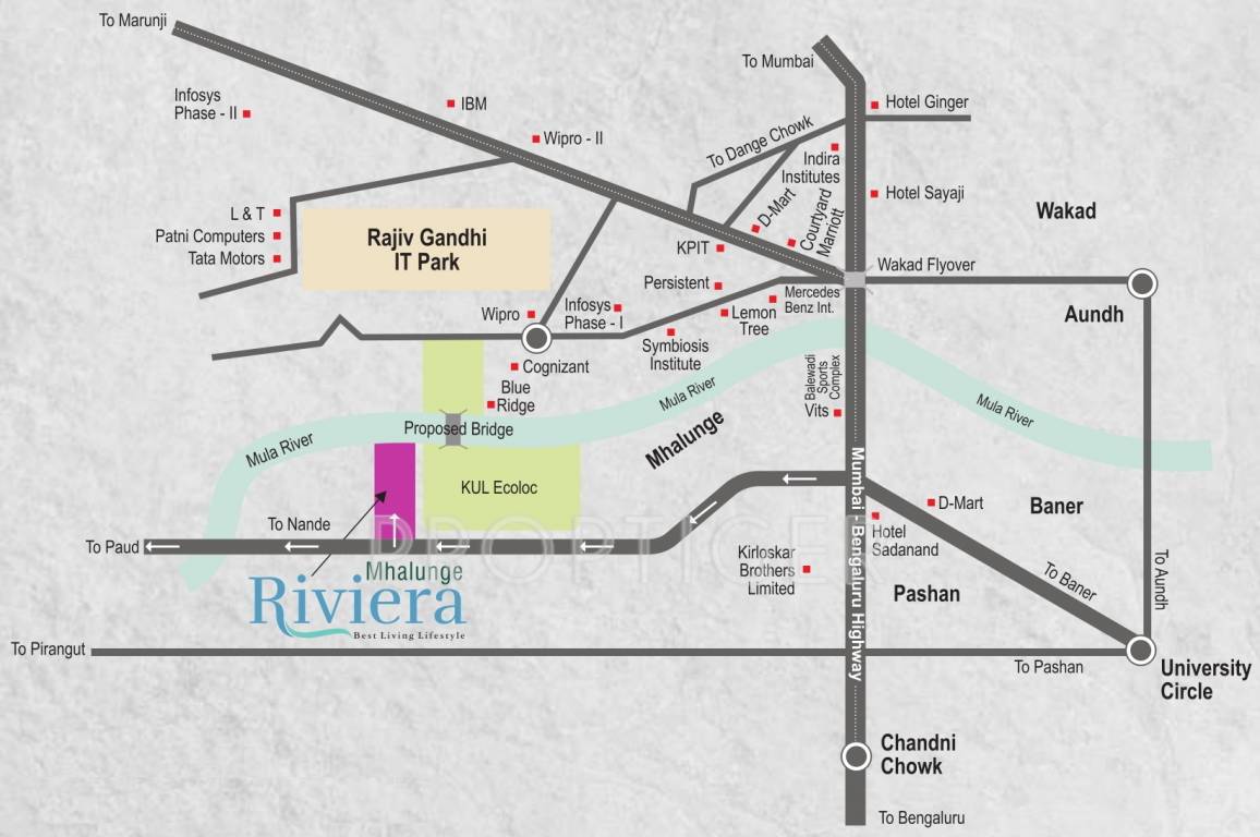 Images for Location Plan of Jhala Mahalunge Riveria