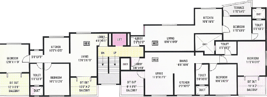 Images for Cluster Plan of GK Developers Dwarka Queens Park