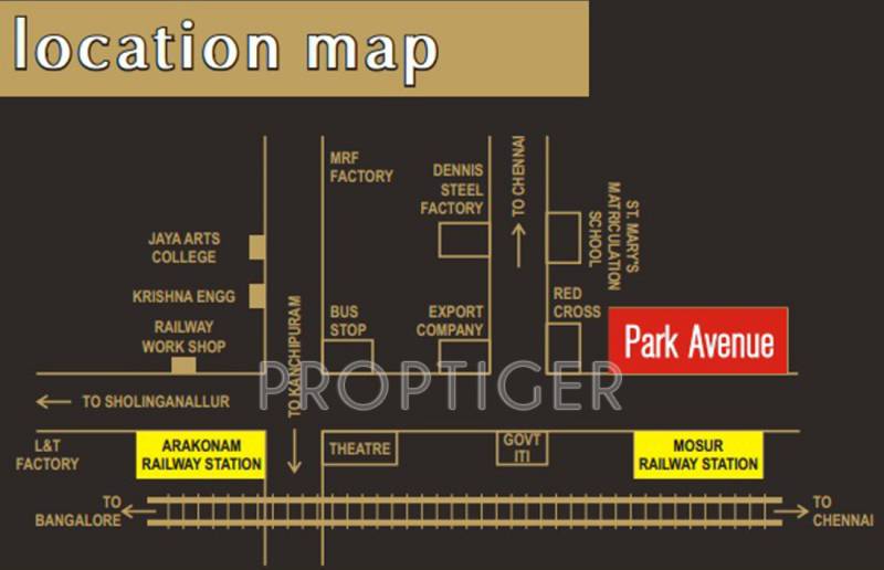 mazia-properties park-avenue Location Plan