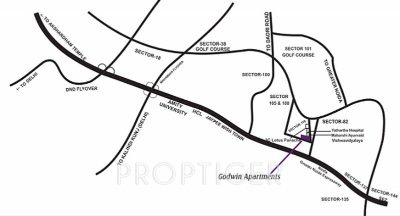 Images for Location Plan of Advetaya Godwin Apartments
