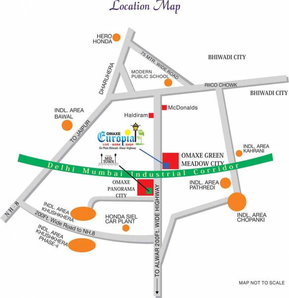 Images for Location Plan of Omaxe Green Meadow Villa