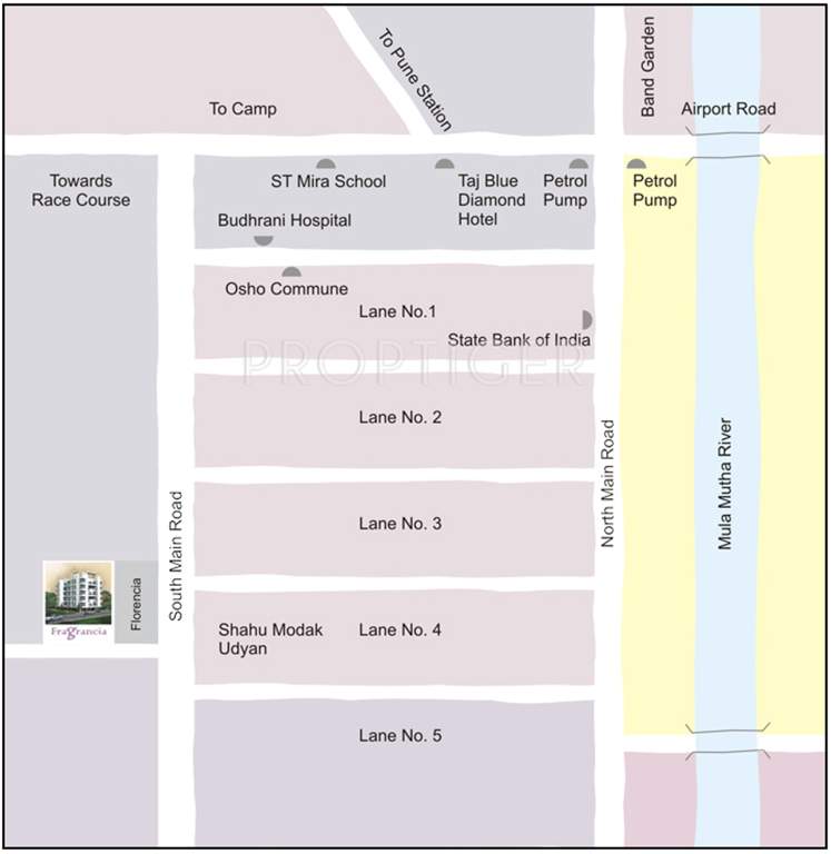 Images for Location Plan of Venkateshwara Fragrancia