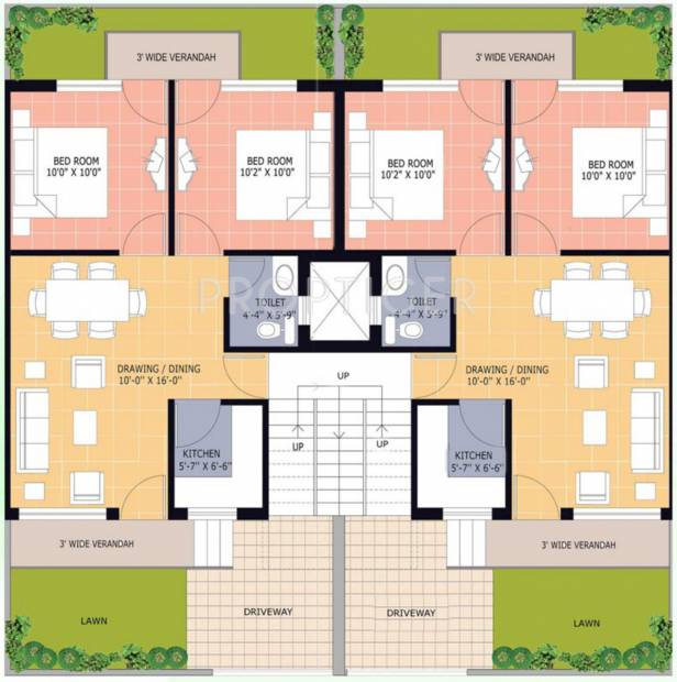 Images for Cluster Plan of Omaxe Green Meadow Floors