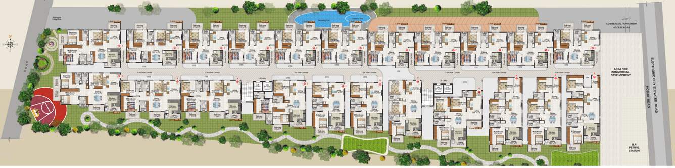 gurukrupa Images for Layout Plan of Metropolis Gurukrupa