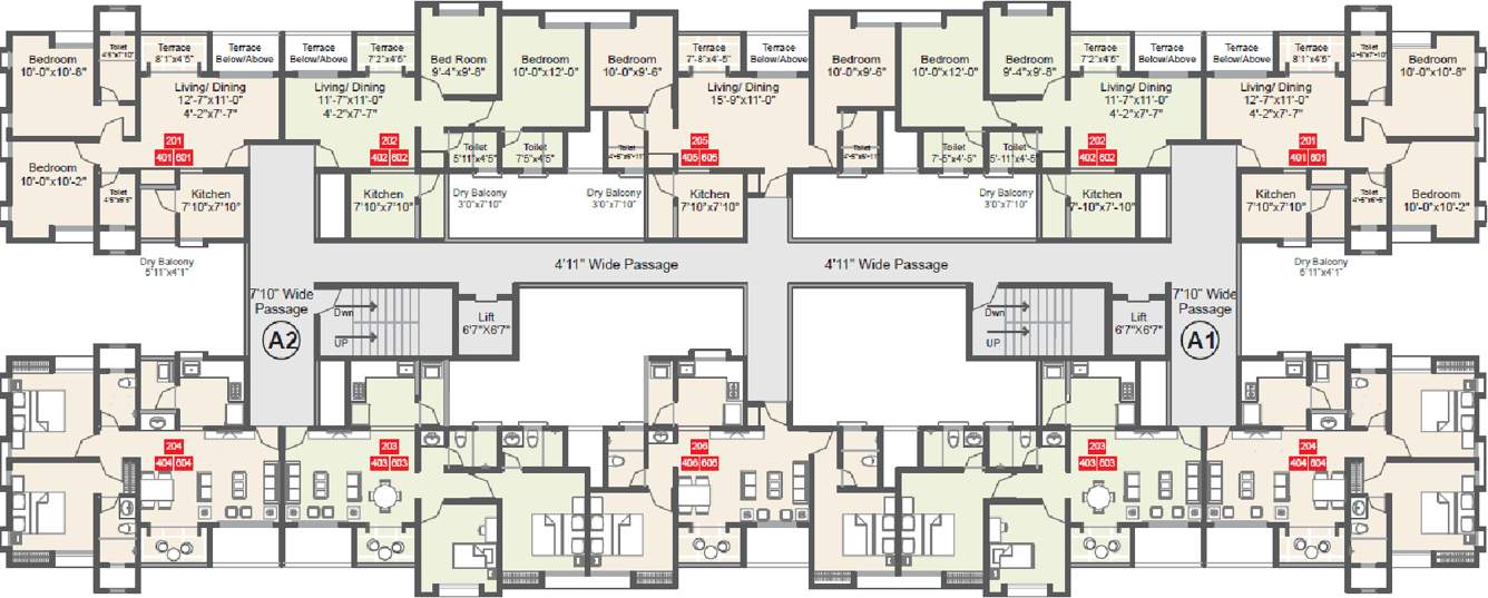  weekender birds view Images for Cluster Plan of Namrata Weekender Birds View