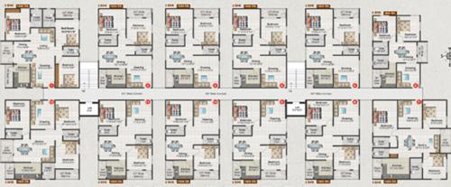  elegance Images for Cluster Plan of Shreya Elegance