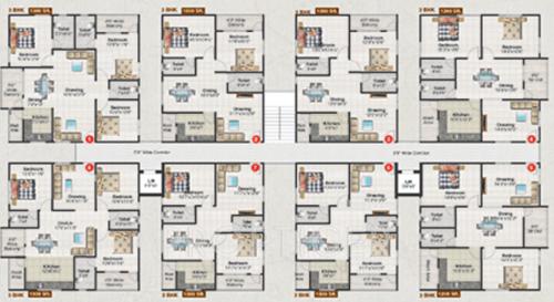  elegance Images for Cluster Plan of Shreya Elegance