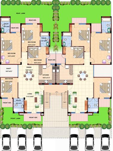 Images for Cluster Plan of Parsvnath Royale Floors