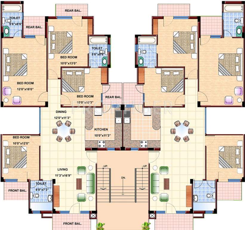 Images for Cluster Plan of Parsvnath Royale Floors