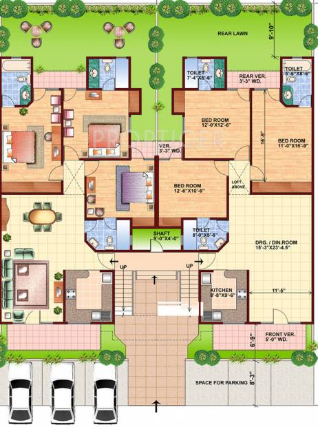 Images for Cluster Plan of Parsvnath Royale Floors