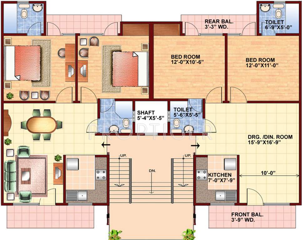 Images for Cluster Plan of Parsvnath Royale Floors