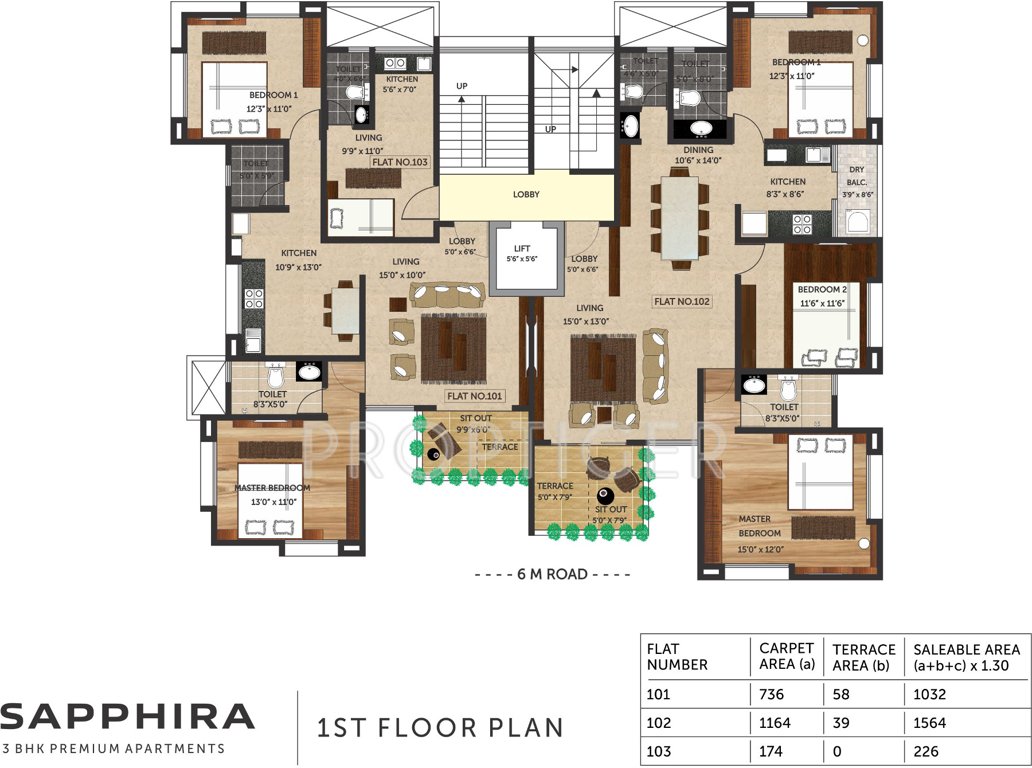 Images for Cluster Plan of Pandit Sapphira