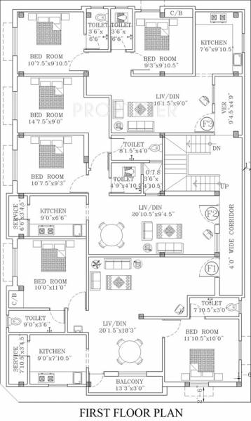 Images for Cluster Plan of Nanda Britha Arcade