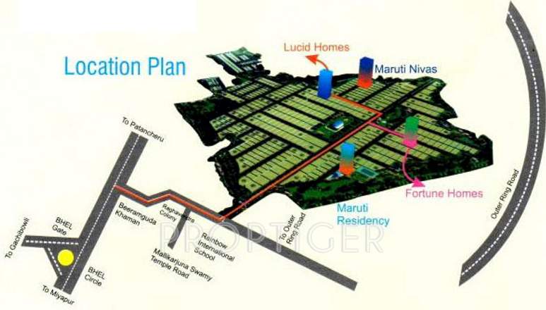 Images for Location Plan of Lucid Fortune Homes