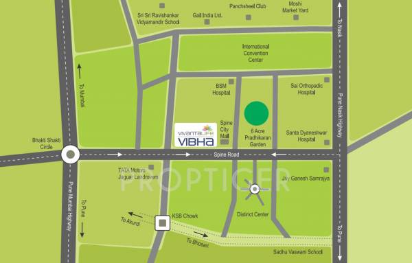Images for Location Plan of Vivanta Realty Life Vibha