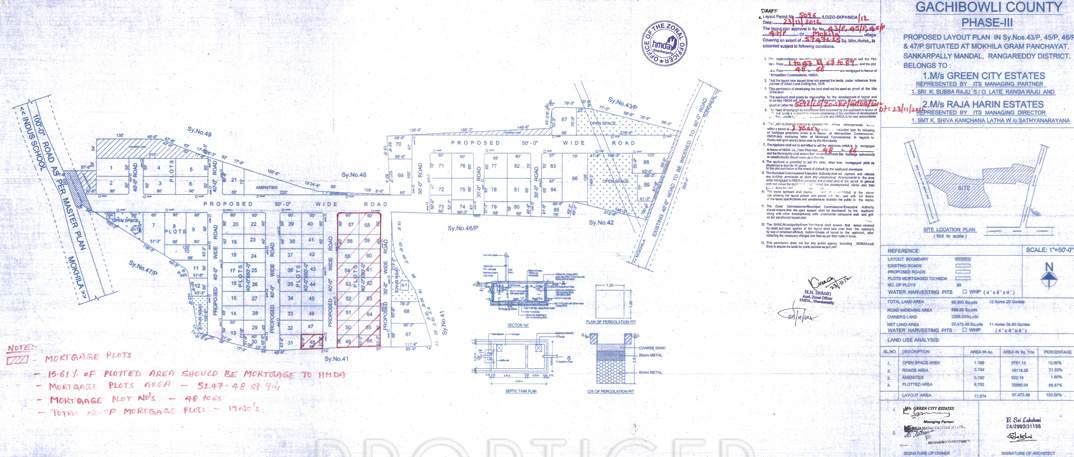  gachibowli county phase iii Images for Layout Plan of Green City Gachibowli County Phase III