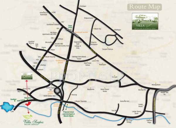 Images for Location Plan of N K Leasing Villa Heights