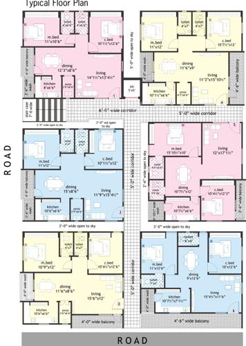 Images for Cluster Plan of Hanuma Srinadha Nilayam