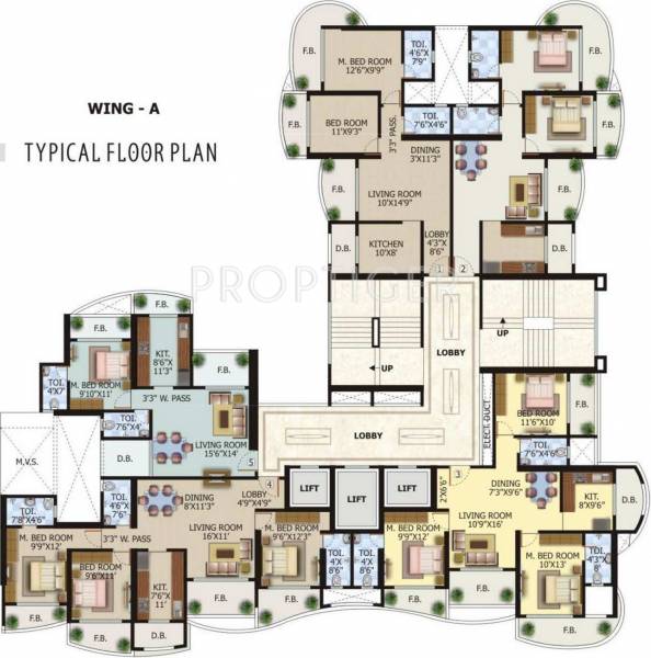 Images for Cluster Plan of NRose Heaven Plaza