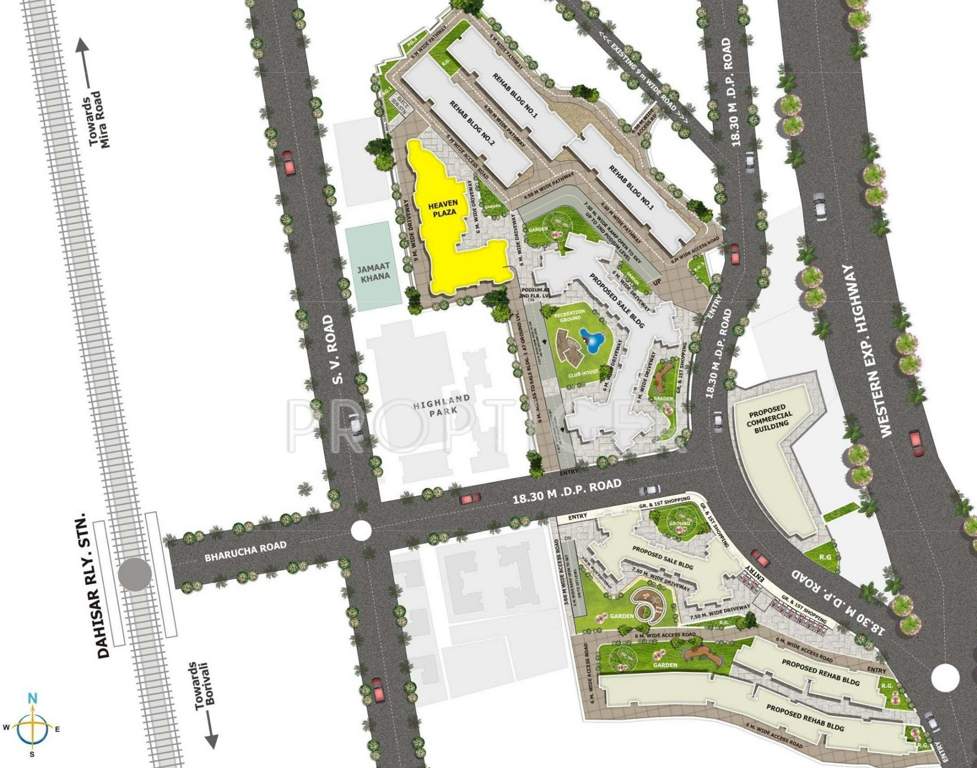 Images for Layout Plan of NRose Heaven Plaza