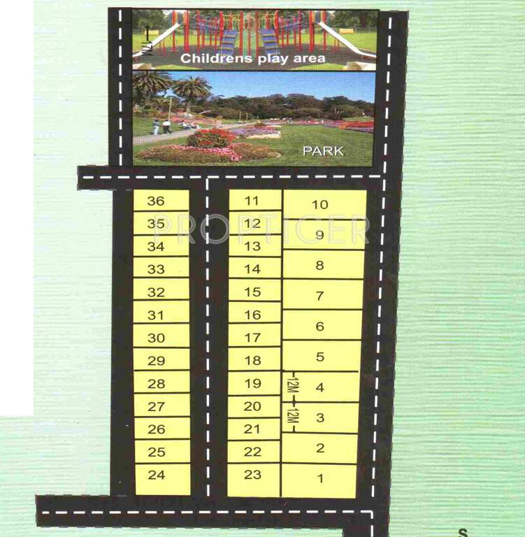 bbm corp samruddhi greens Layout Plan