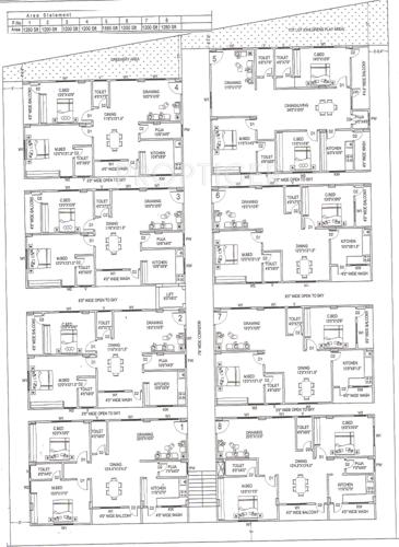 kalyan-constructions anshita-towers Anshita Towers Cluster Plan