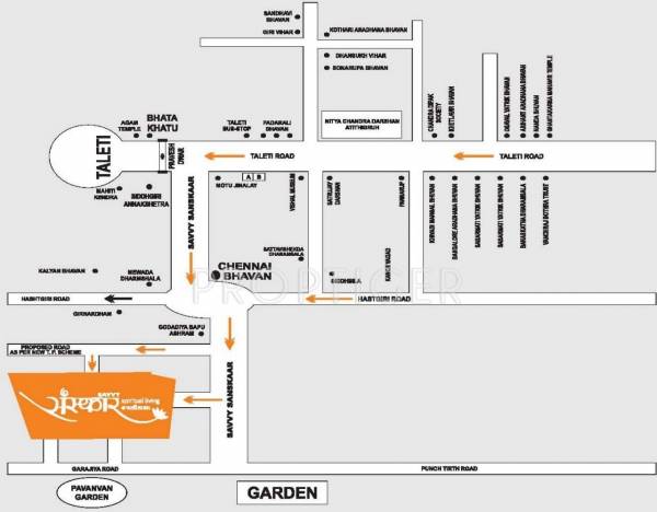 Images for Location Plan of Savvy Sanskaar Apartment