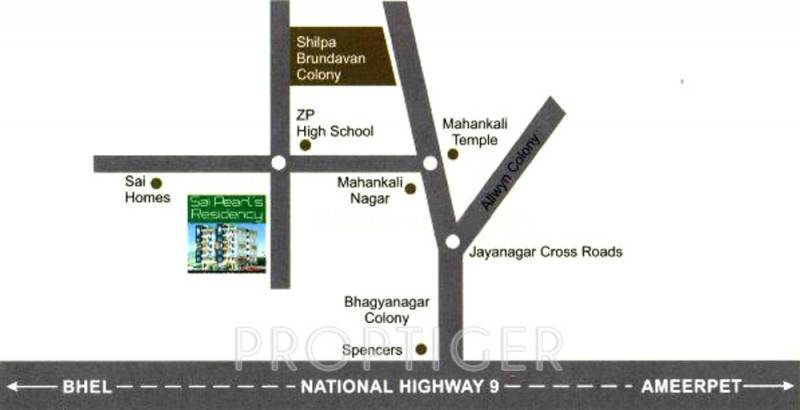 Images for Location Plan of Sai Pearls Residency