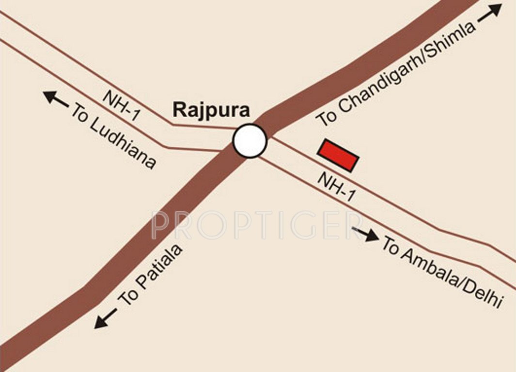 Images for Location Plan of Parsvnath King Citi Plots