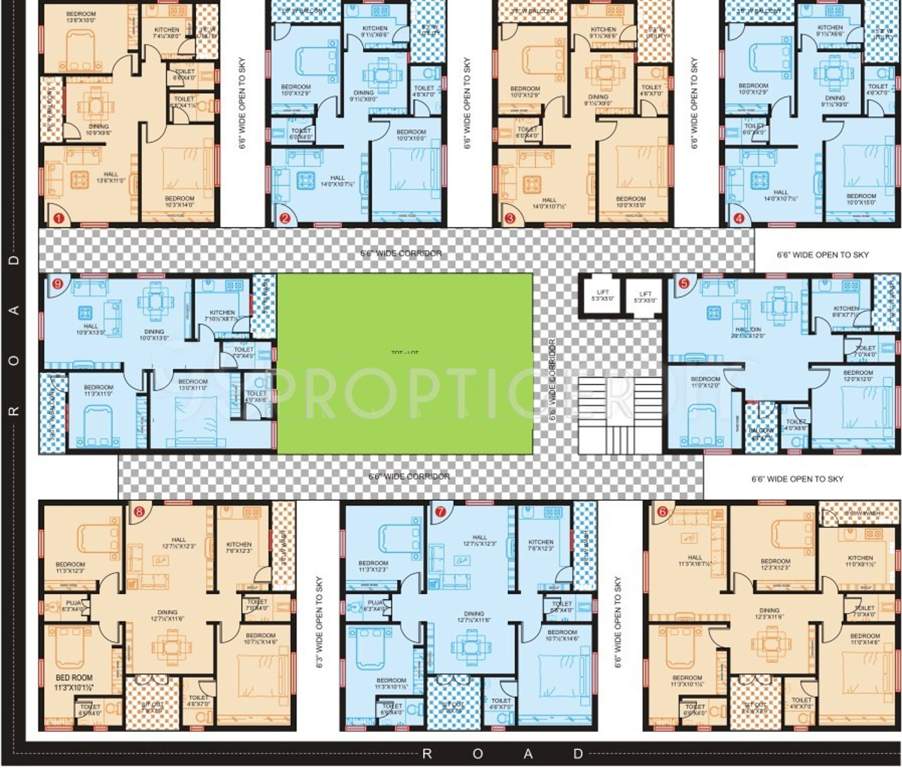 teja residency Images for Cluster Plan of Sri Sai Ramanuja Sai Teja Residency